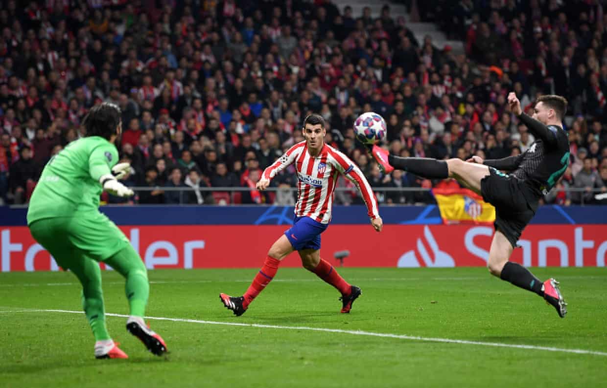 Atletico có hiệp 1 xuất sắc. Ảnh: Internet atletico madrid