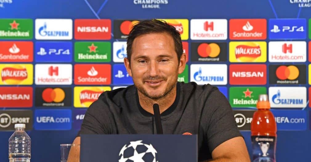 HLV Lampard nhận định Chelsea ở cửa dưới. Ảnh: Internet lampard