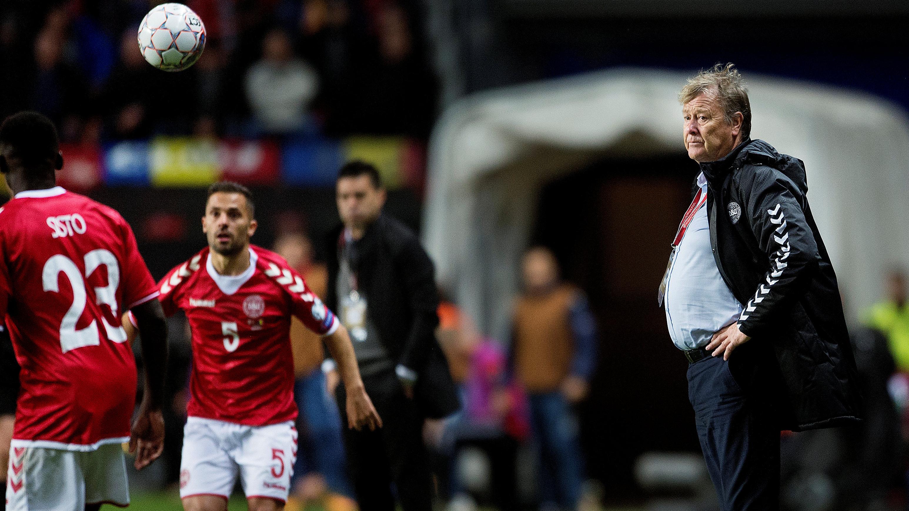 HLV Hareide sẽ không thể dẫn dắt ĐT Đan Mạch ở EURO 2020. (Ảnh: Internet) HLV Hareide