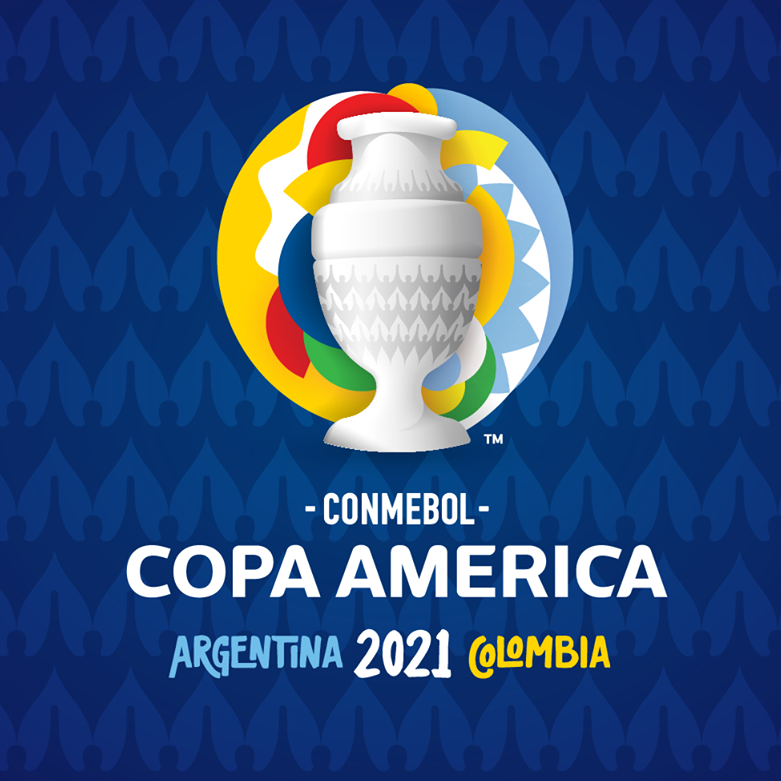 Logo mới của Copa America 2021. (Ảnh: Internet) copa america