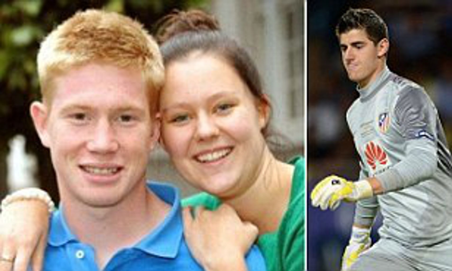Courtois từng cắm sừng đồng đội De Bruyne. (Ảnh: Internet) Courtois