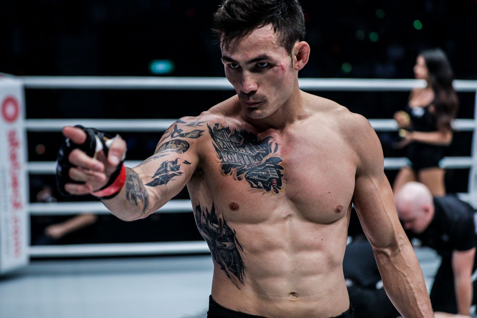 Thành Lê gây ấn tượng mạnh sau 3 trận ở ONE Championship (Ảnh: ONE) thanh le