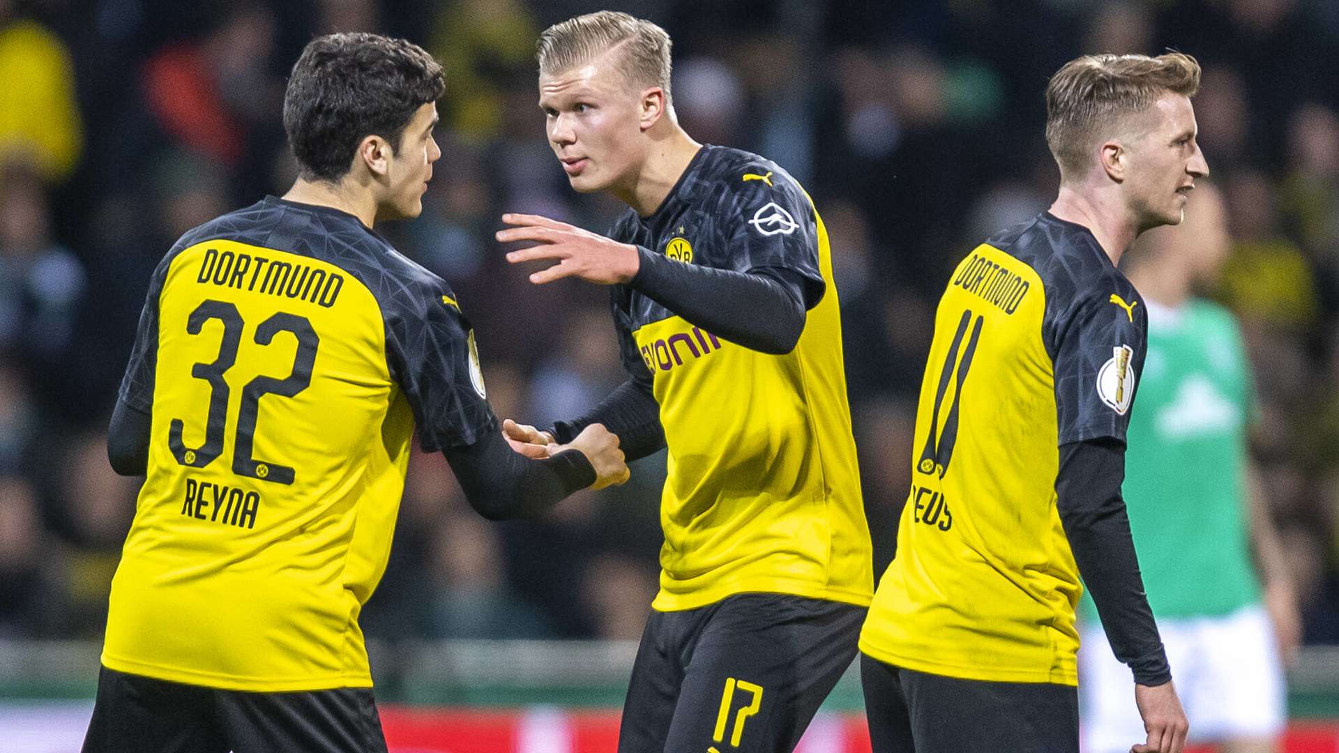 Haaland đã ghi 10 bàn trong 10 trận khoác áo Dortmund (Ảnh: Internet) haaland