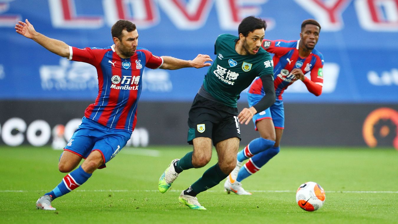 Burnley đánh bại Crystal Palace (Ảnh: Internet) burnley