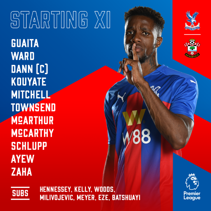     Crystal Palace vs Southampton