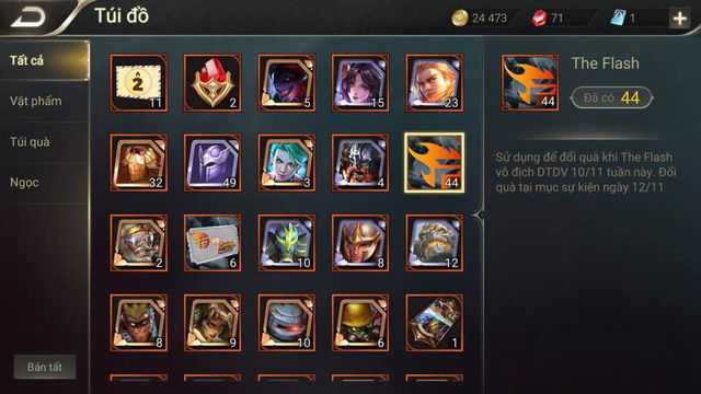 Với chức vô địch của Team Flash, những game thủ đã đổi