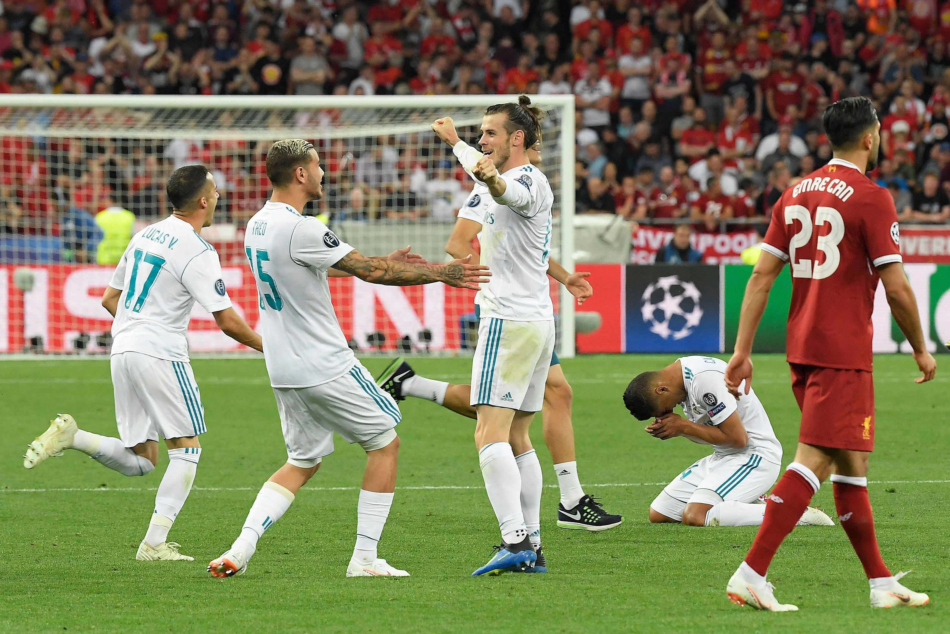 Liverpool thất bại trước chính Real ở mùa 2017/18. Ảnh: Getty hau ve liverpool dap tra zidane