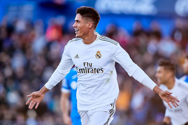 Varane đã có bàn thắng thứ 2. Ảnh: Getty ket qua getafe real