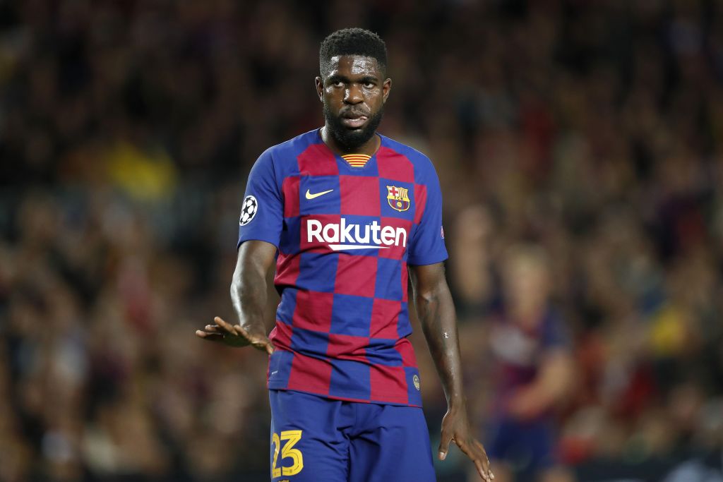 Umtiti đang được liên hệ để đến Premier League. Ảnh: Marca chuyen nhuong 10/1