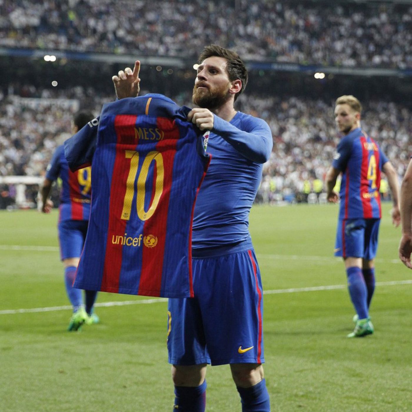 Một trong những biểu tượng của EL Clasico. Ảnh: Marca an mung ban thang
