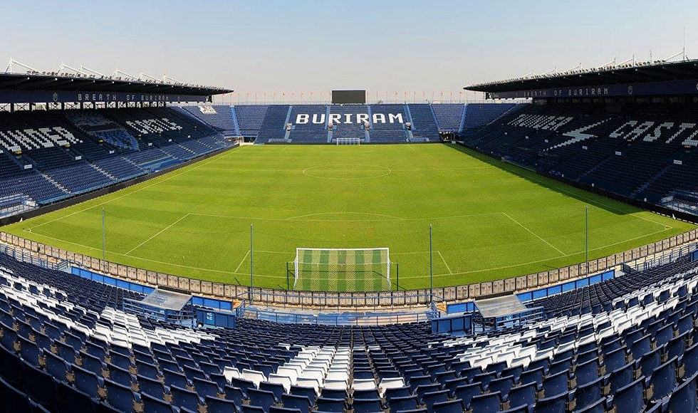 Cơ sở khang trang của sân nhà Buriram United. Ảnh: Sina trung quoc buriram