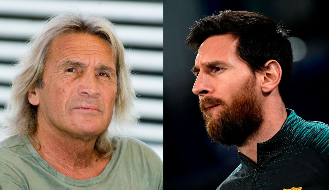 Messi bị tiền bối chỉ trích thậm tệ. Ảnh: Getty messi giai nghe