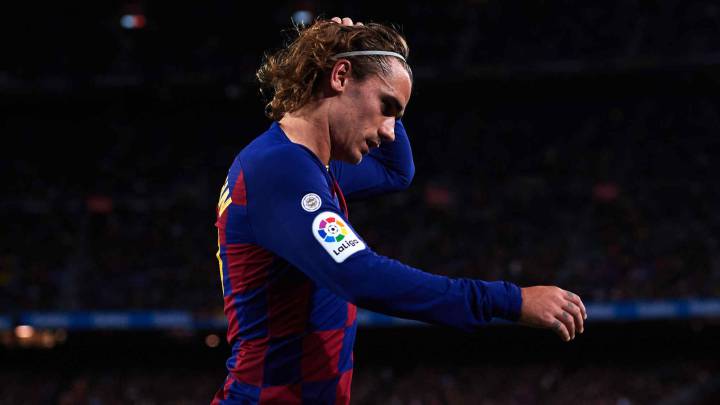 Griezmann không có chỗ đứng tại Barca. Ảnh: getty man utd griezmann