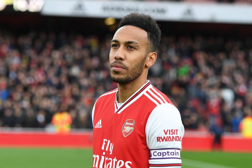 Aubameyang sẽ rời Arsenal. Ảnh: The Sun chuyen nhuong bong da