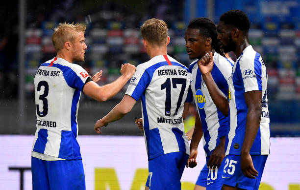 Hertha Berlin thắng tưng bừng. Ảnh: Getty ket qua bong da hom nay