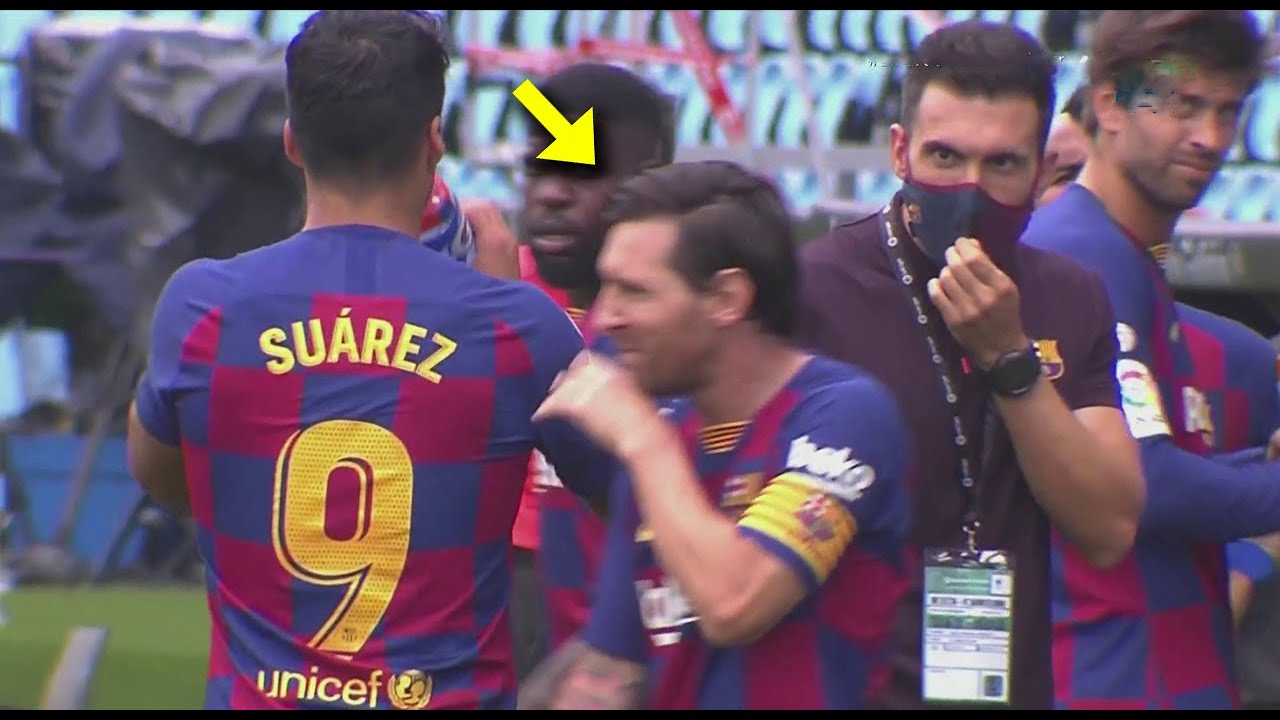 M10 cố tình phớt lờ trợ lý Eder. Ảnh: Marca barca setien