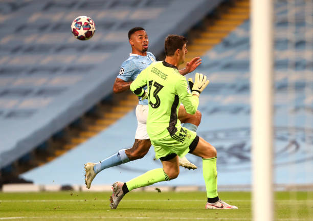 Pha dứt điểm tinh tế của Jesus. Ảnh: Getty ket qua man city real