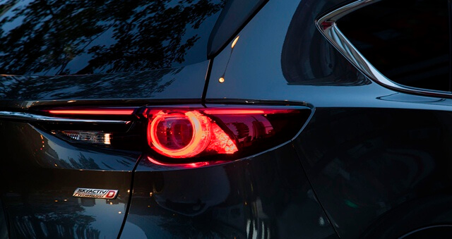 Đèn sau của Mazda CX-8