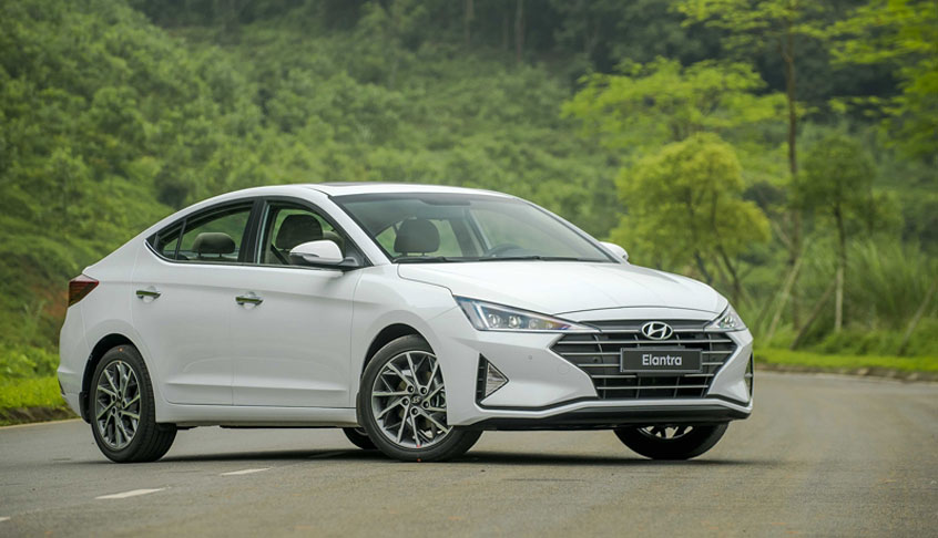 Ngoại thất xe Hyundai Elantra 2020