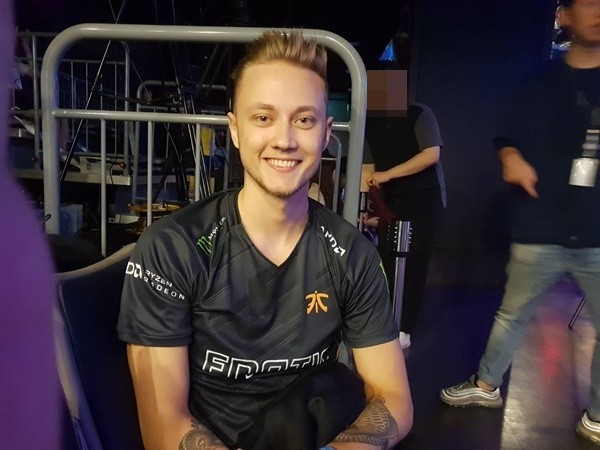 Rekkles tại trường quay của LCK