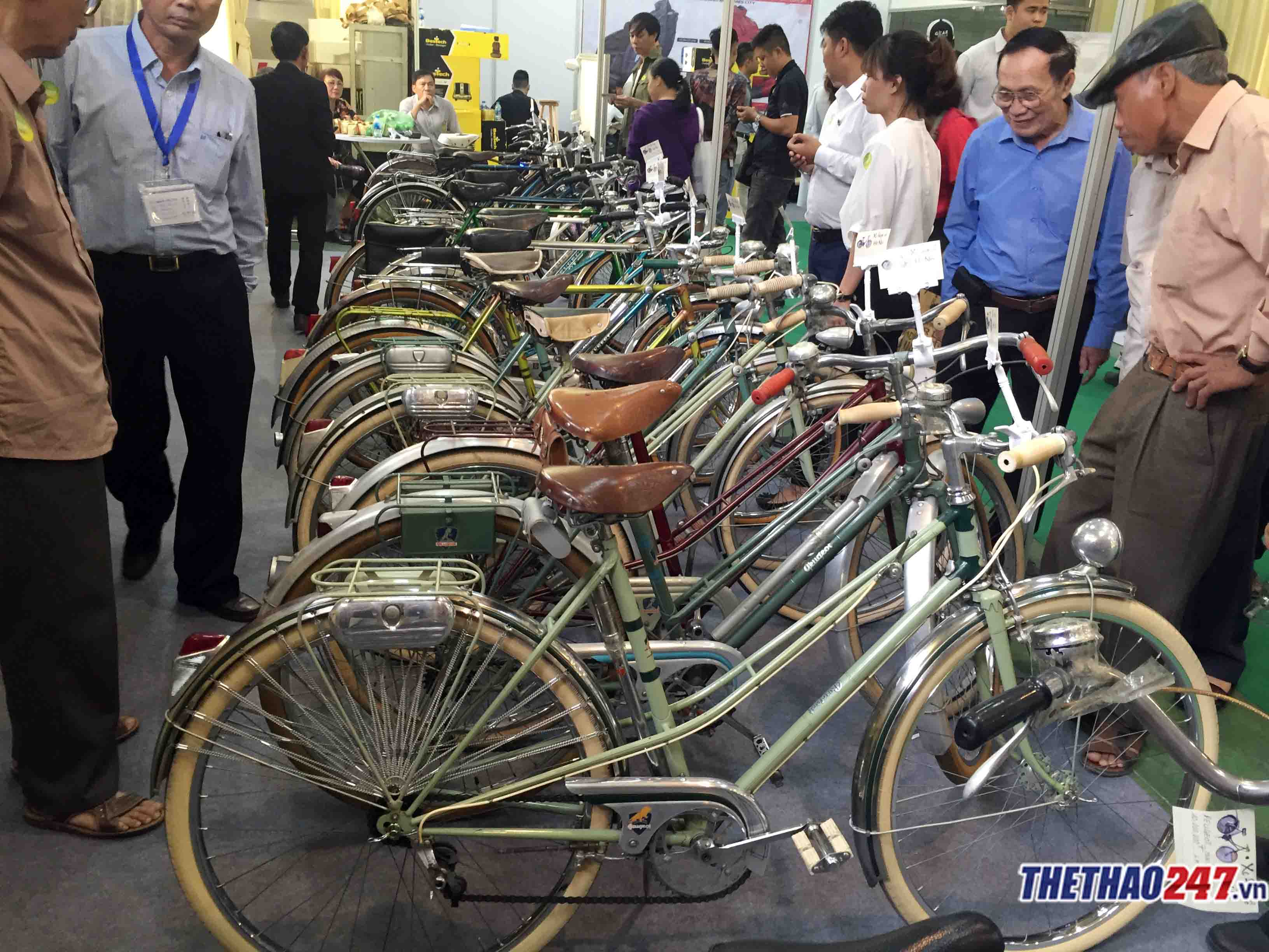 Ngắm dàn xe đạp cổ độc đáo tại Vietnam Cycle 2018