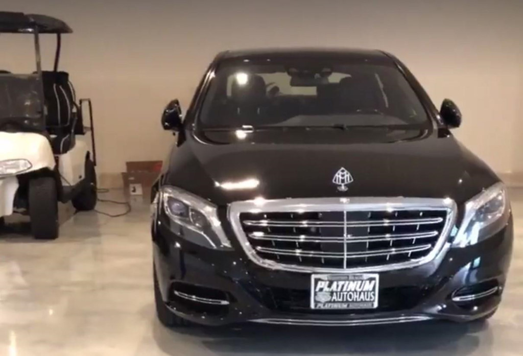 Chiếc Mercedes-Benz S600 Maybach có giá khoảng 190.000 USD Siêu xe của ca sĩ Đan Trường, Thú chơi siêu xe của Đan Trường, Đan Trường chơi siêu xe,