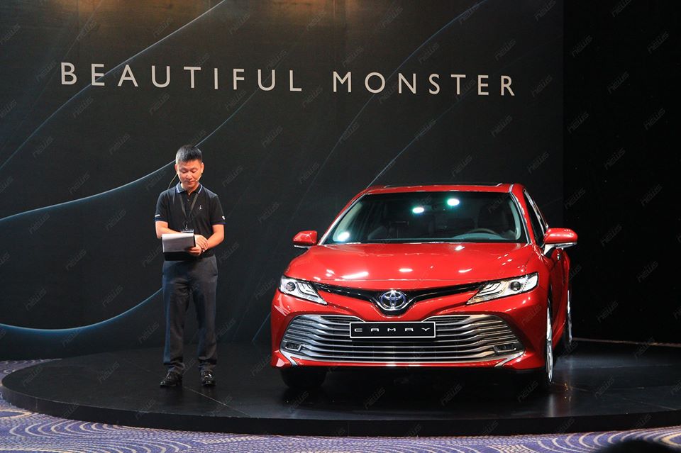 Thiết kế phần đầu xe của Toyota Camry 2019 Thiết kế phần đầu xe của Toyota Camry 2019 fdf
