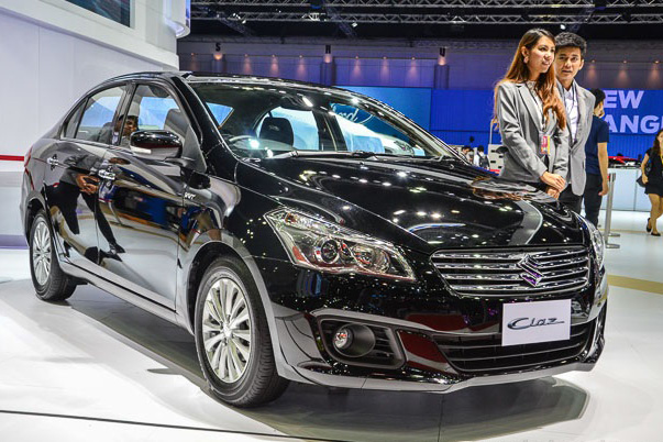 Suzuki Ciaz 2019 là mẫu xe có kích thước lớn nhất phân khúc sedan hạng B bang gia xe o to Suzuki tai dai ly