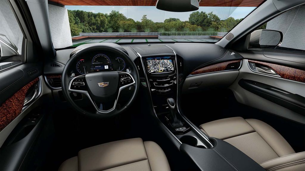 Cadillac ATS được trang bị nội thất hiện đại, sang trọng bang gia xe o to cadillac moi nhat tai dai ly