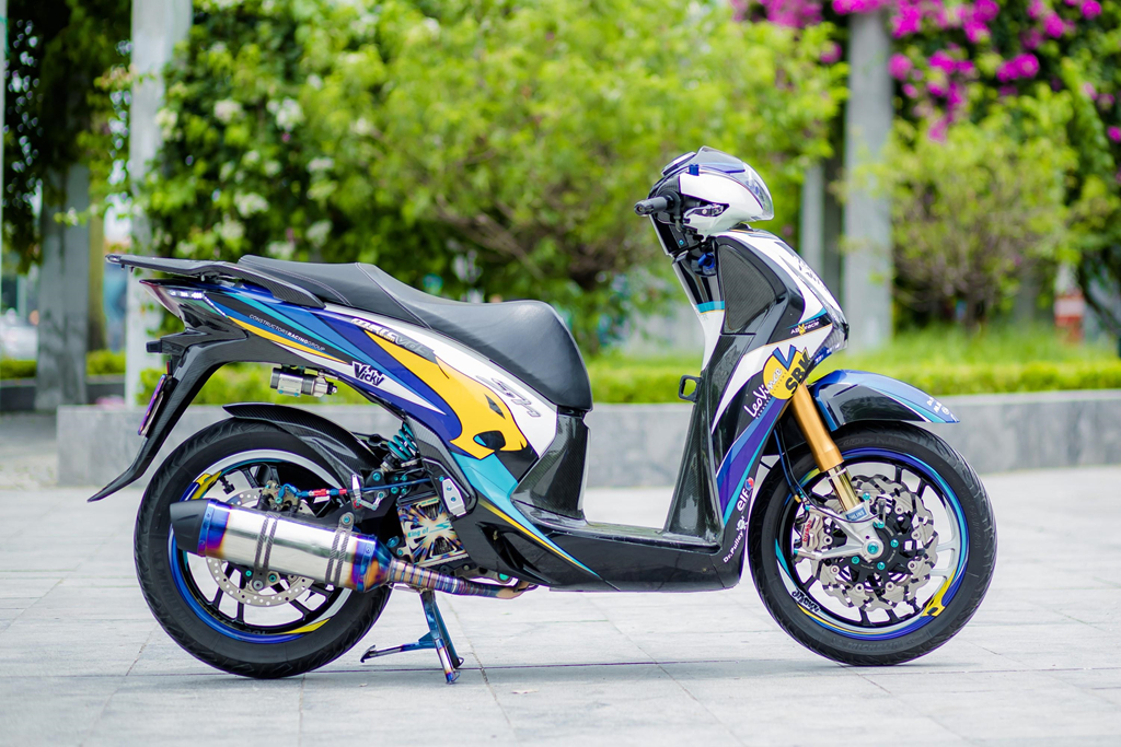 Honda SH 150i, Honda SH 150i độ, Honda SH độ khủng, SH độ, Honda SH, giá xe Honda SH,