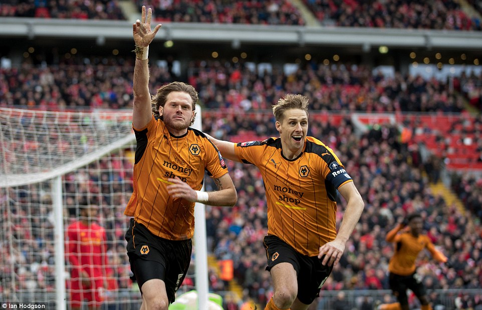 Wolverhampton đánh bại Liverpool ở vòng 3 FA Cup Liverpool, Liverpool bị loại, Salah, Shaqiri, Firmino