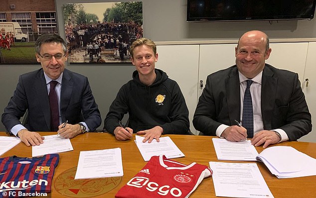 Barcelona có tân binh thứ 2 De Jong, Fenkie De Jong, Barcelona, De Jong Barcelona, ajax, Chuyển nhượng Barce, tin bóng đá