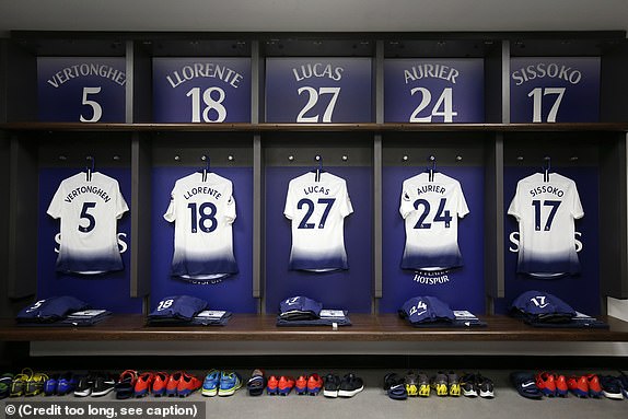 Phòng thay đồ của Tottenham Tottenham vs Leicester, trực tiếp Tottenham vs Leicester, link trực tiếp Tottenham vs Leicester, Tottenham, Leicester