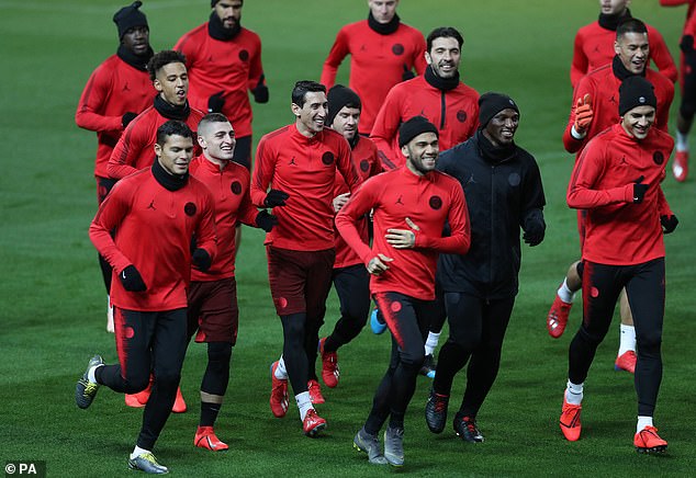 PSG thoải mái tập luyện PSG, Man United vs PSG, Mbappe, Di Maria, Paris Saint-Germain, MU vs PSG, MU PSG,
