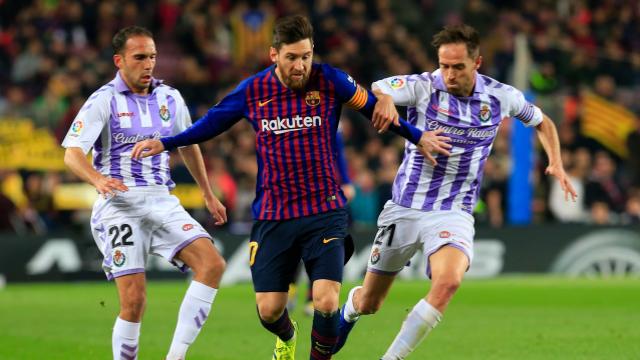 Messi ghi bàn duy nhất của trận đấu kết quả Barcelona vs Valladolid, tỷ số barcelona vs Valladolid, Video bàn thắng barca vs Valladolid, Barca vs Valladolid