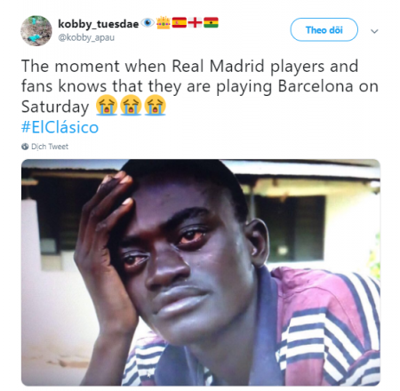 Fan chế giễu việc Real sợ gặp lại Barca Ronaldo, fan ronaldo, real madrid, ronaldo real, cdv ronaldo, real vs barca, sieu kinh dien, real 0-3 barca