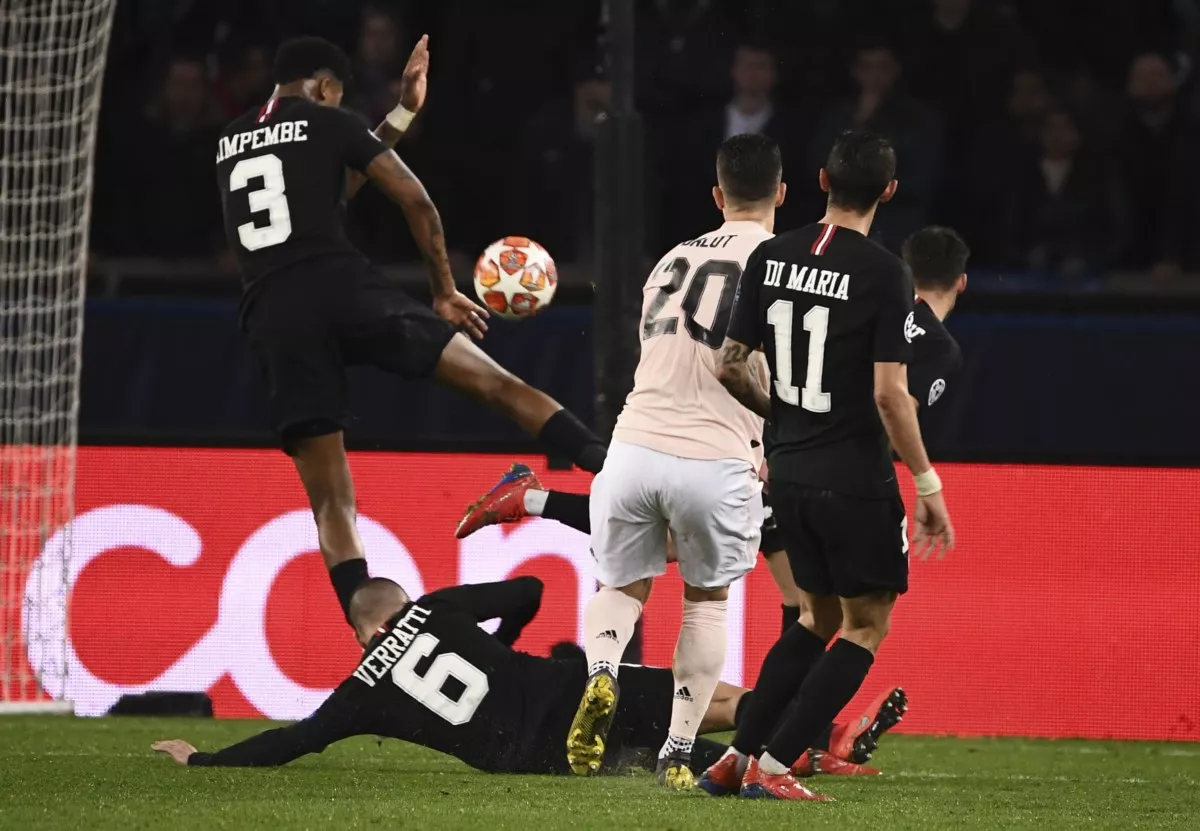 UEFA khẳng định trọng tài có lý do thổi phạt đền MU, man Utd, phạt đền mu, psg 1-3 mu, psg vs mu, mu phạt đền, kimpembe, rashford phạt đền