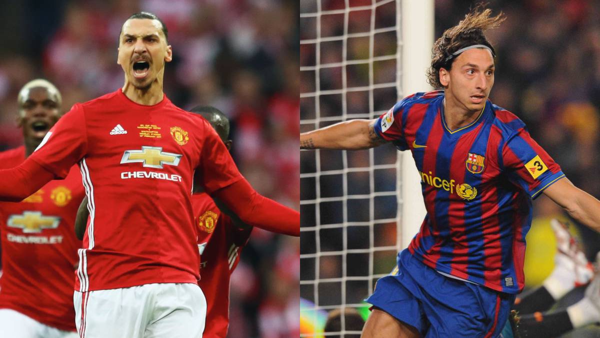 Ibra từng khoác áo cả Barca lẫn MU MU vs Barca, Sanchez, Ibra, Zlatan, champions league, tứ kết champions league, tứ kết c1, mu và barca, man utd vs barcelona