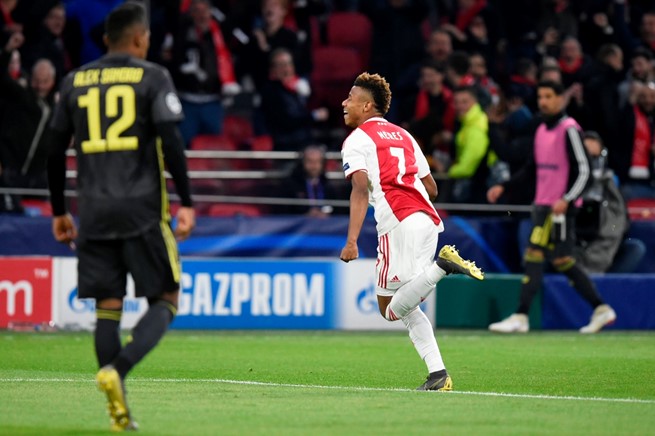 Neres thi đấu nổi bật Chấm điểm Ajax vs Juventus, kết quả ajax vs juventus, video bàn thắng ajax vs juventus, tỷ số ajax vs juventus