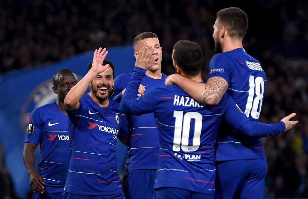 Chelsea đánh bại Slavia bán kết europa league, europa league, c2, bán kết c2, xác định europa league, kết quả europa league,