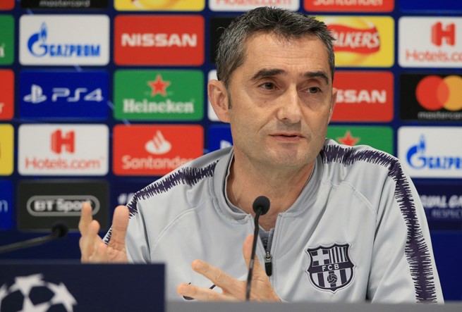 HLV Valverde thận trọng trước trận đấu Valverde, ernesto valverde, Liverpool vs barca, champions league, c1, barca, hlv barca, barcelona vs liverpool
