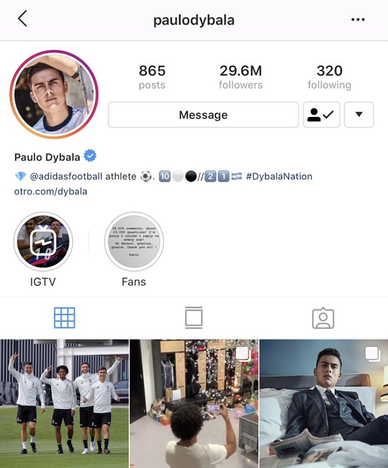 Dybala bỏ thông tin là cầu thủ Juve ở Instagram Tin chuyển nhượng, chuyển nhượng, chuyển nhượng hôm nay, chuyển nhượng 8/5, chuyển nhượng MU, chuyển nhượng real, chuyển nhượng arsenal, chuyển nhượng barca,
