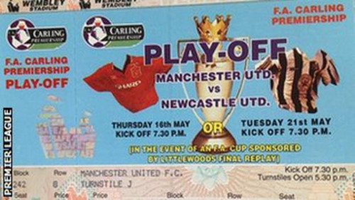 Vé play-off MU vs Newcastle năm 95/96 ngoại hạng Anh, Premier League, man city vs liverpool, NHA, vòng 38 ngoại hạng anh, liverpool, man city