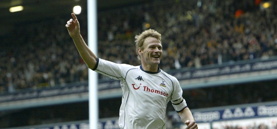 Sheringham từng thi đấu cho cả MU và Tottenham chung kết c1 2019, chung kết champions league, c1, c1 2019, champions league, tottenham, liverpool vs tottenham, huyền thoại mu