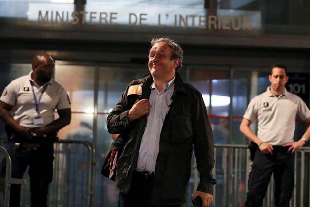 Michel Platini được thả tự do sau 1 ngày tạm giữ platini, UEFA, chủ tịch uefa, michel platini, platini uefa, world cup, platini world cup, world cup 2022, qatar