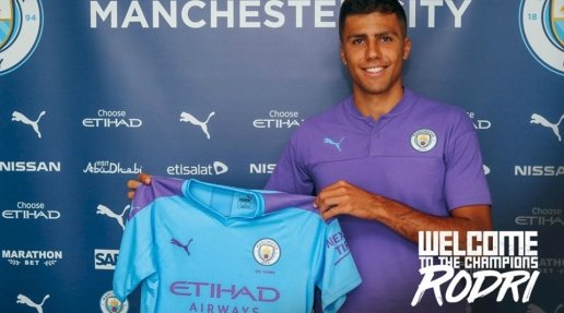 Rodri là tân binh đắt giá nhất lịch sử đội bóng rodri, man city, mc, mancity, rodri man city, chuyển nhượng, bom tấn man city, atletico, atletico madrid, chuyển nhượng hôm nay,