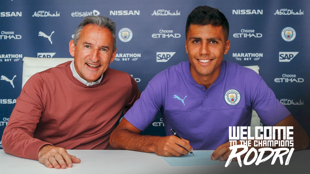 Man City chính thức sở hữu Rodri rodri, man city, mc, mancity, rodri man city, chuyển nhượng, bom tấn man city, atletico, atletico madrid, chuyển nhượng hôm nay,