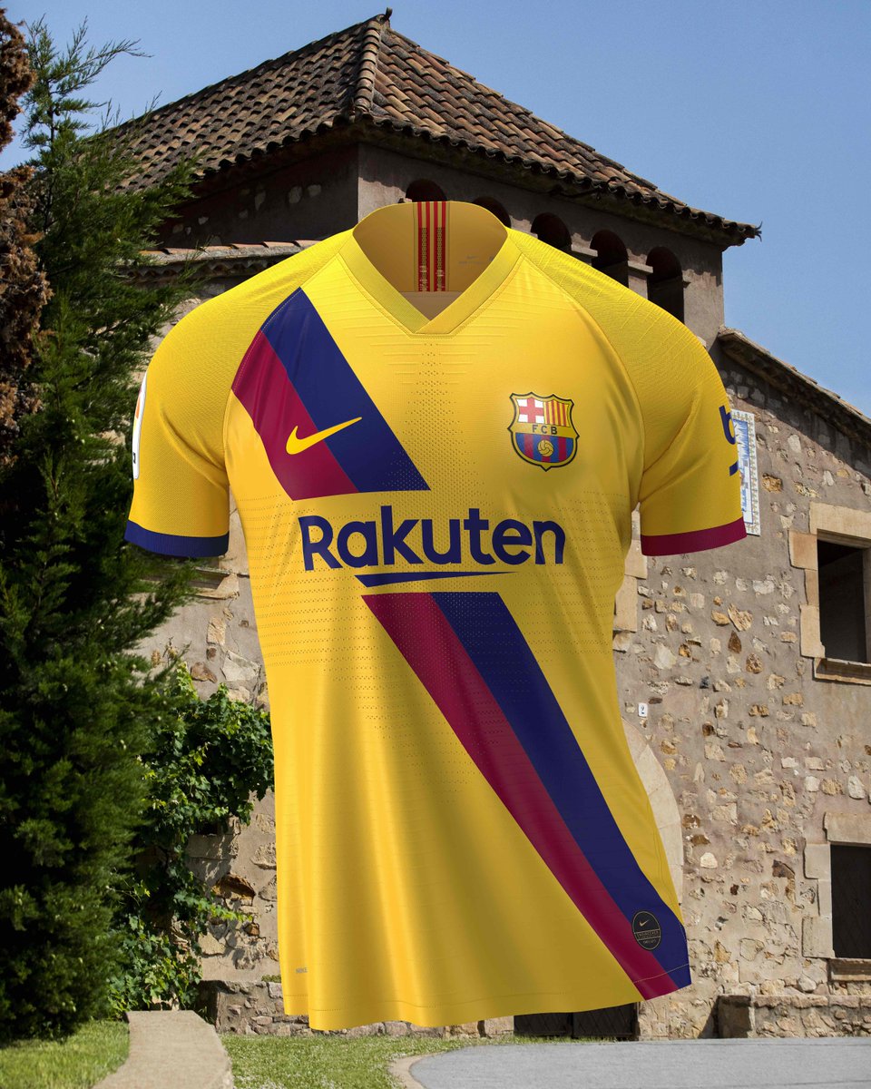 Thiết kế chi tiết áo sân khách của Barca barca, barcelona, johan cruyff, áo barca, áo sân khách barca, la masia, clb barca, clb barcelona, lịch sử barca