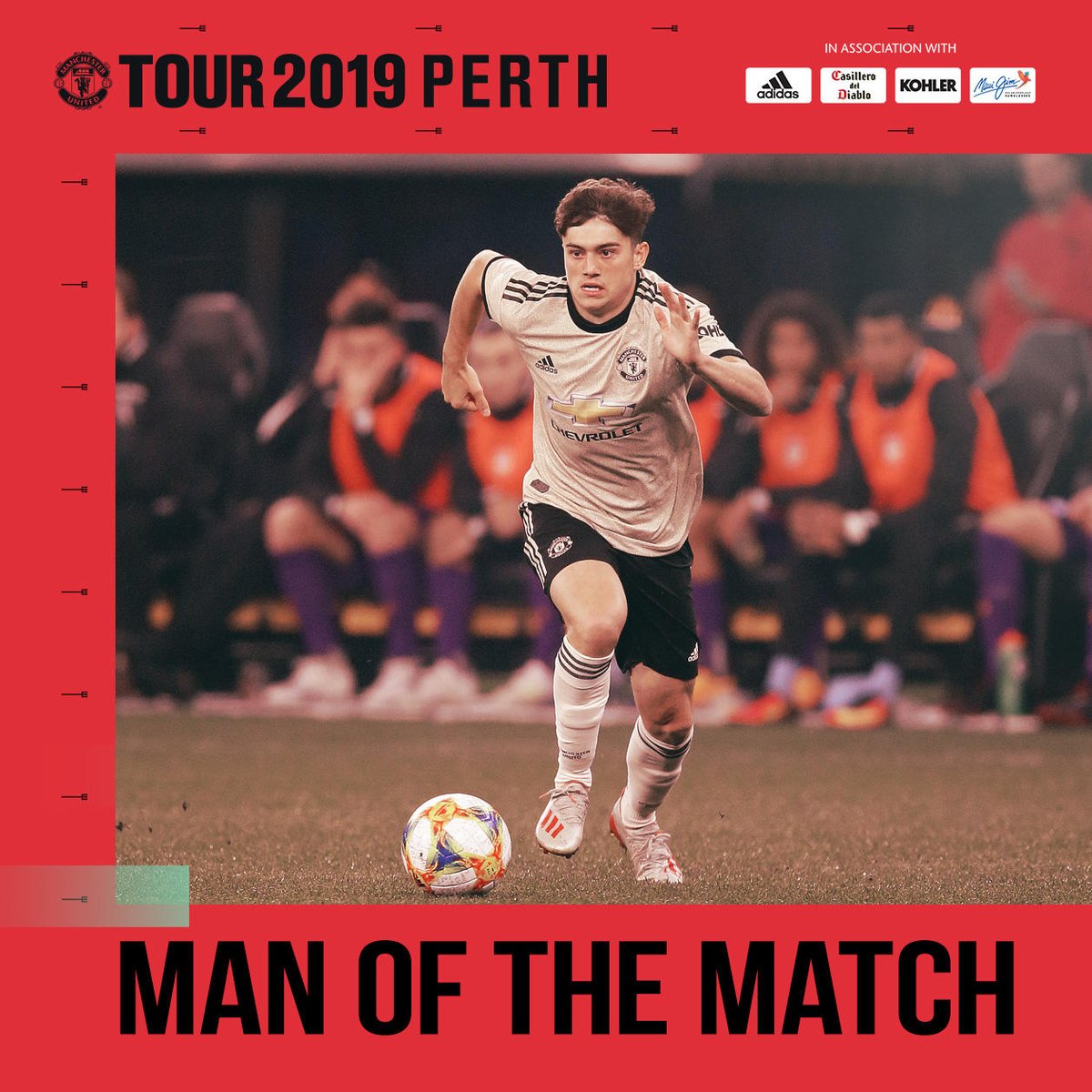 Daniel James xuất sắc nhất trận đấu james, daniel james, mu vs perth, kết quả mu vs perth, tân binh mu, mu, man utd, quỷ đỏ, giao hữu hè, du đấu hè mu