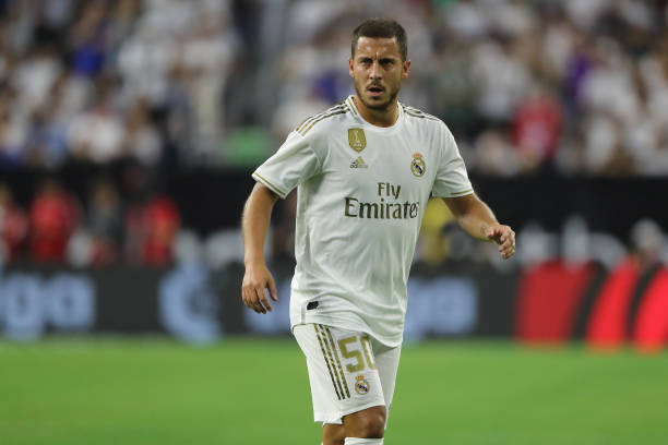 Hazard ra mắt Real Madrid với số áo 50 lạ lẫm hazard, real, hazard real, real madrid, eden hazard, cđv real, hazard chelsea, real vs bayern, icc, icc 2019